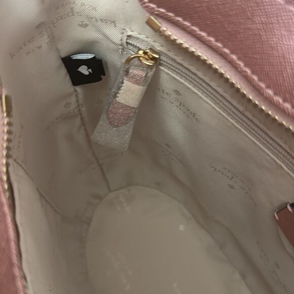 Kate Spade New York Pink Glimmer Glitter Satchel NWT - Picture 13 of 14
